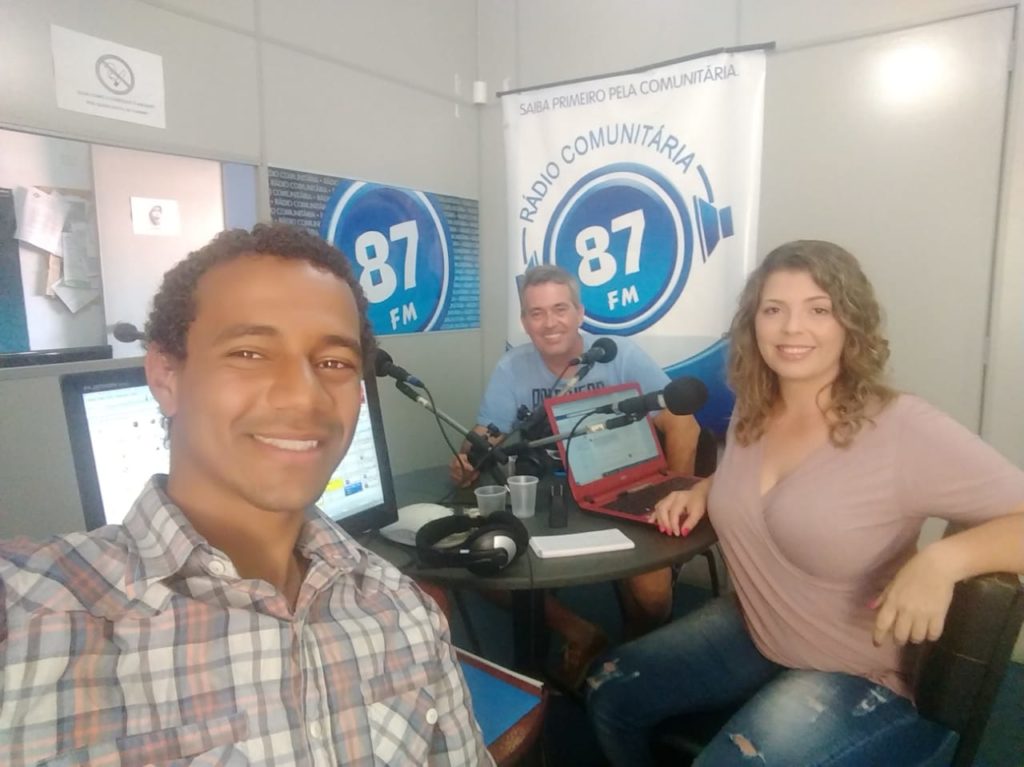 Leandro Vidal, Sergio Farias e Carol Negrão