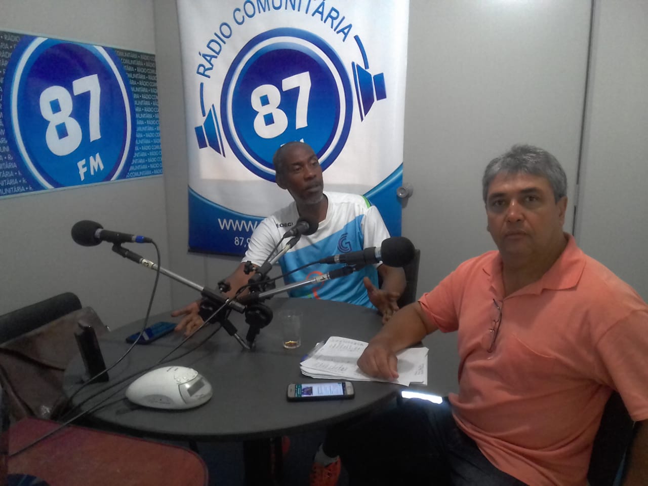 Antônio Carlos Miguel e Donacio Silva