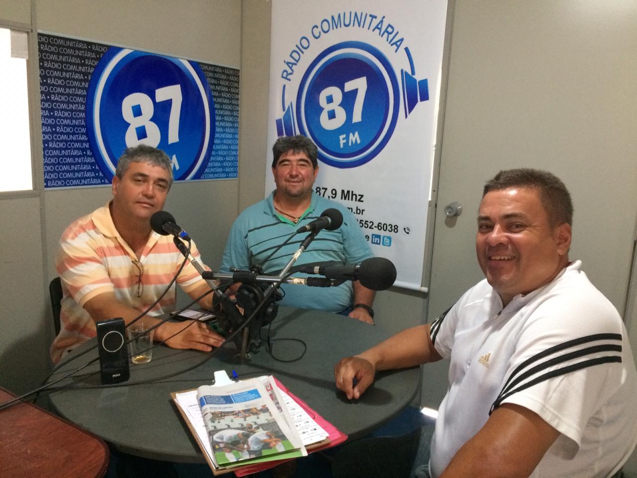 Donacio Silva, Ademir dos Santos e Sergio Borges